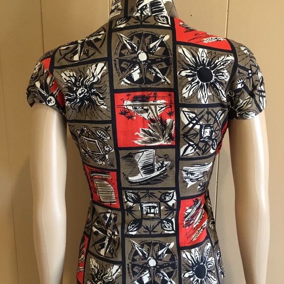 Vintage 1950’s Hawaiian Cheongsam - Picture 6 of 8